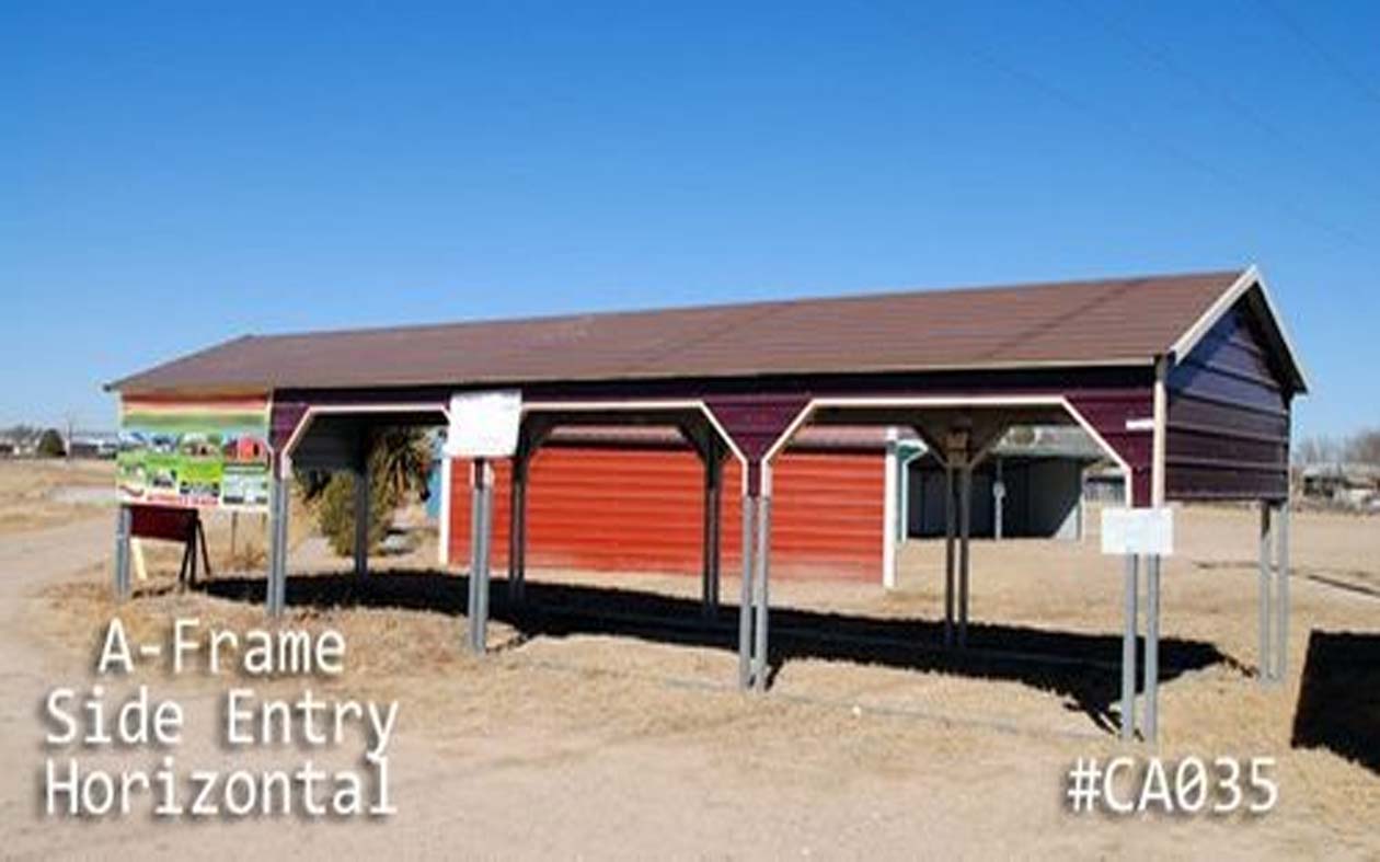 A-Frame Side Entry Horizontal