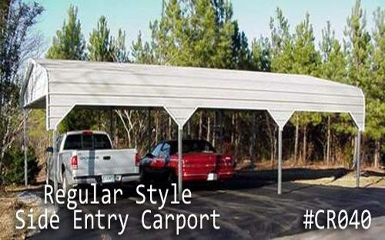 Side Entry Carport